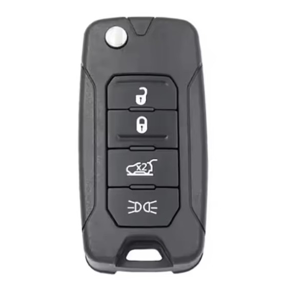 2015 - 2019 Jeep Renegade / Fiat 500X /4-Button Flip Key / 2ADFTFI5AM433TX (AFTERMARKET)